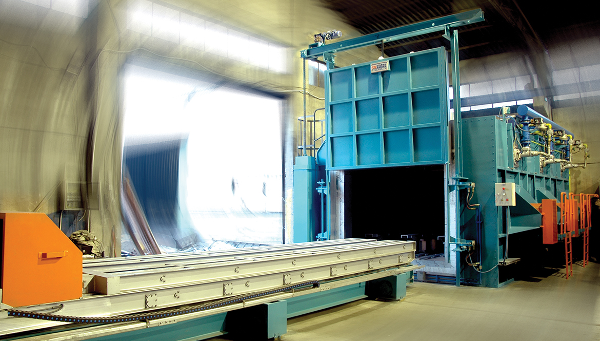 ALUMINIUM LOG HOMOGENIZING FURNACES